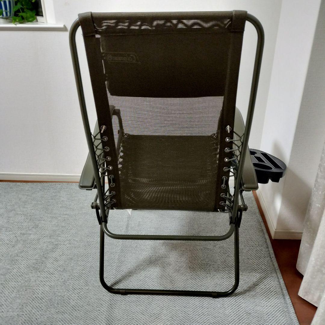 Coleman コールマン インフィニティチェア オリーブ ドリンクホルダー付