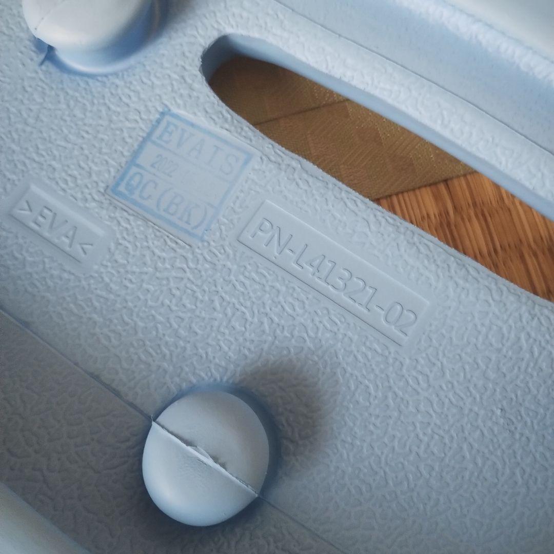 パナソニック　シャワーチェア　背もたれ　座面クッション　ブルー