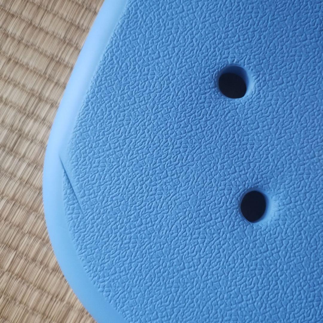 パナソニック　シャワーチェア　背もたれ　座面クッション　ブルー