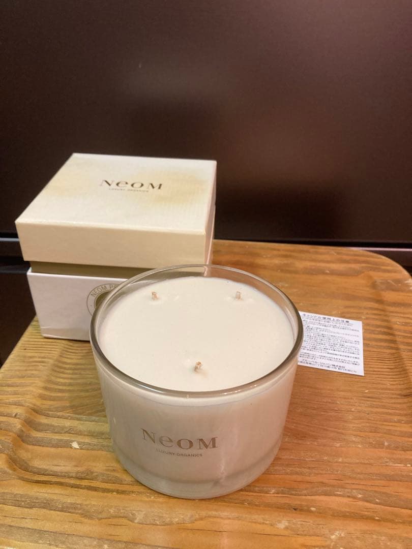 【未使用】NEOM ネオム アロマ　キャンドル　ラグジュアリーオーガニックス