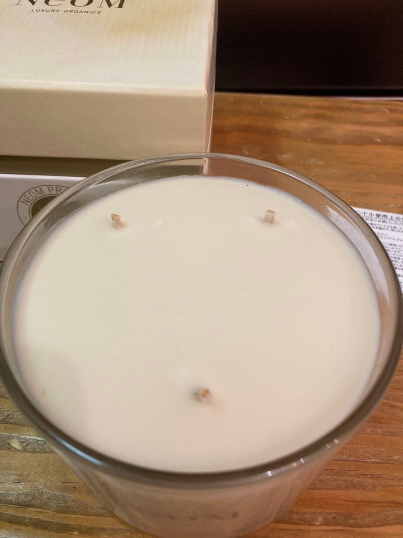 【未使用】NEOM ネオム アロマ　キャンドル　ラグジュアリーオーガニックス