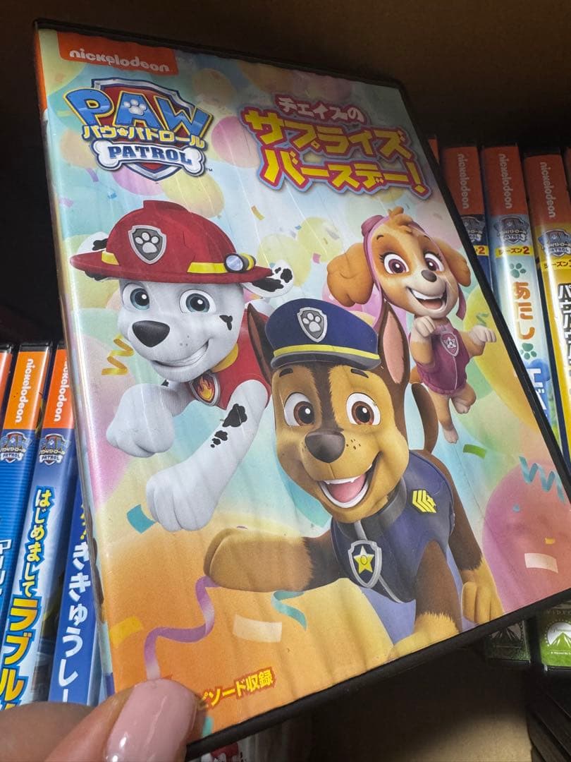 PAW PATROL RCビークルとDVD３３枚セット