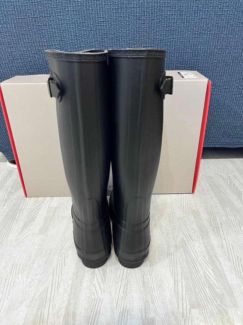 美品【箱あり】HUNTER　ハンター　レインブーツ　長靴