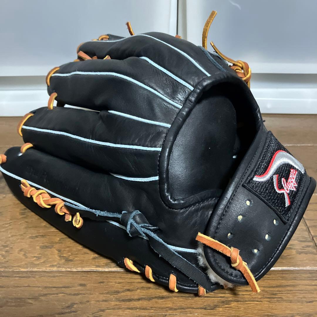 【新品】【未使用】久保田スラッガー外野用KSN-X 軟式グローブ ブラック