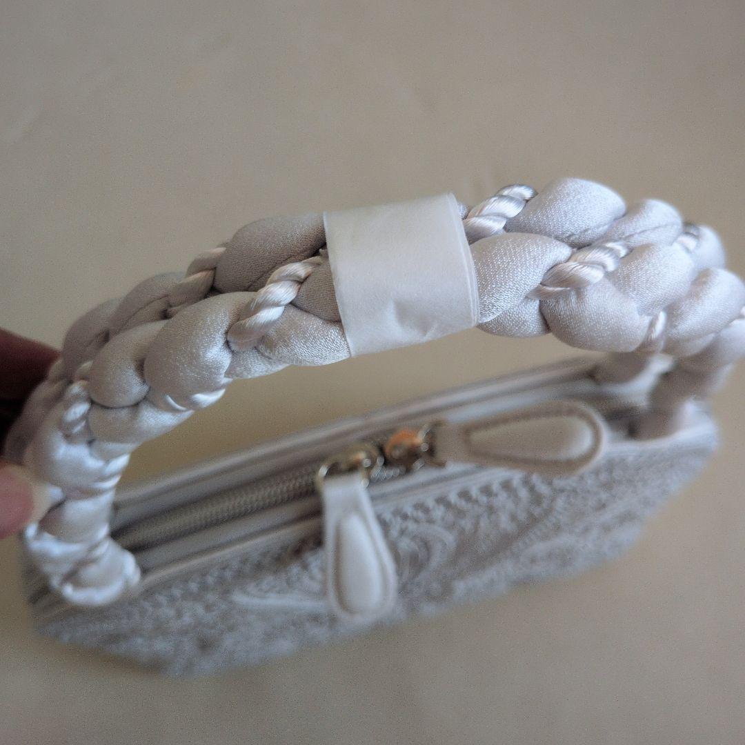 yasuyasu様【未使用品】コード刺繍ハンドバッグ 定価¥38,500