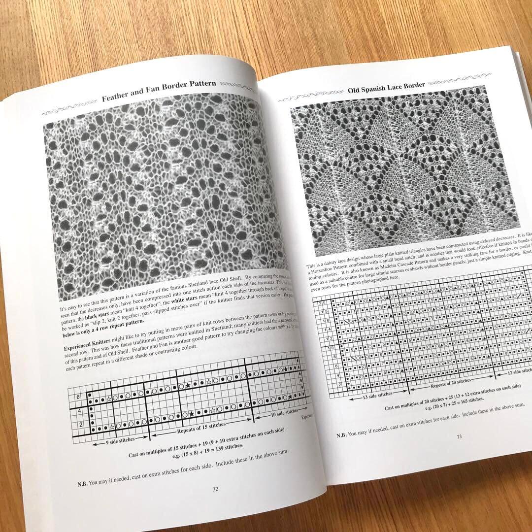 Heirloom Knitting シェットランドレース 洋書 レース編み