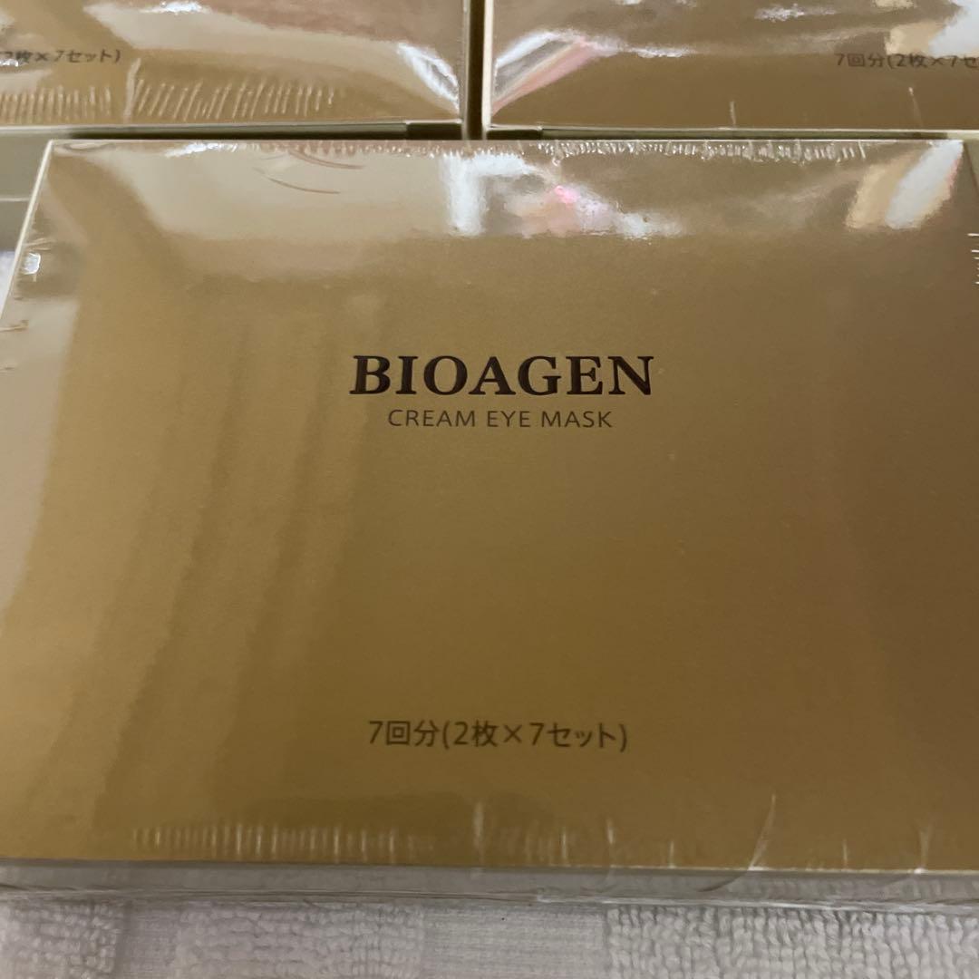 新品未開封　BIOAGEN CREAM EYE MASK 7回分　５箱セット