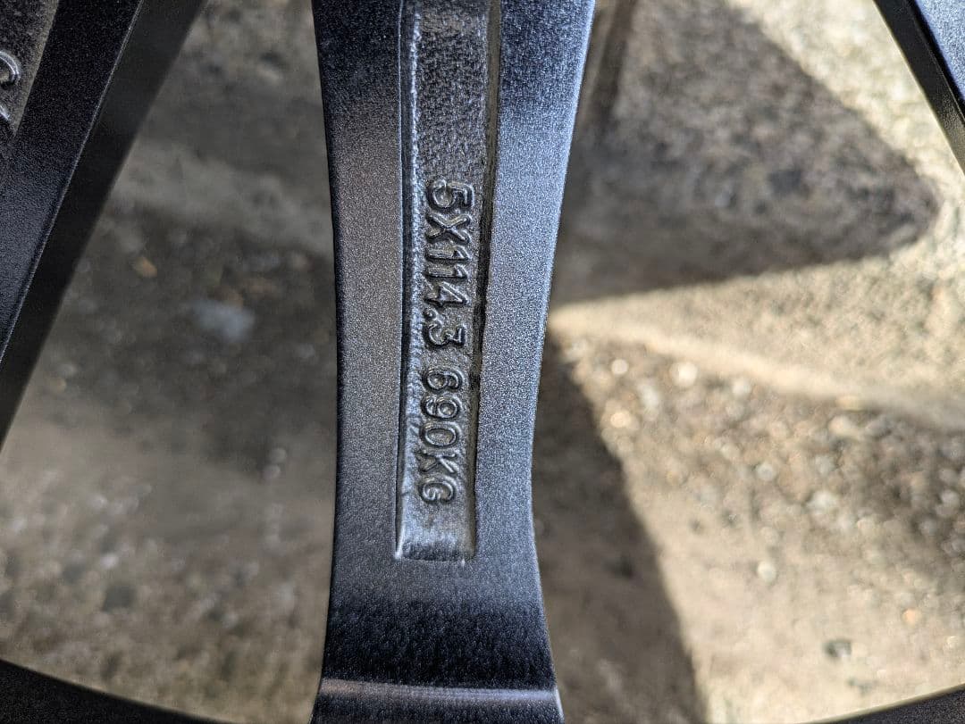 17インチ バリ山ミシュランスタッドレスタイヤ付きホイールセット