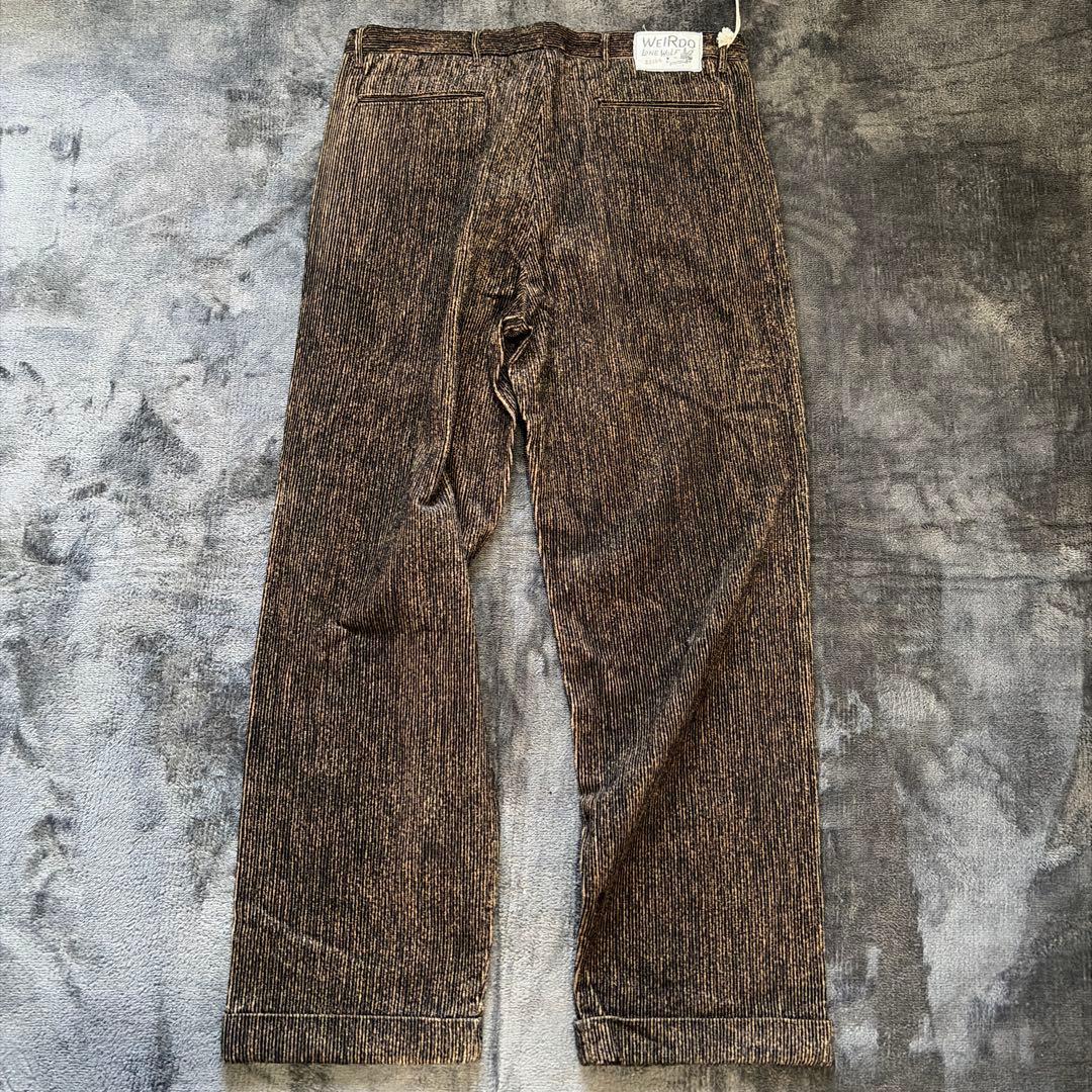 新品 ウィアード　LONE WOLF　コーデュロイパンツ