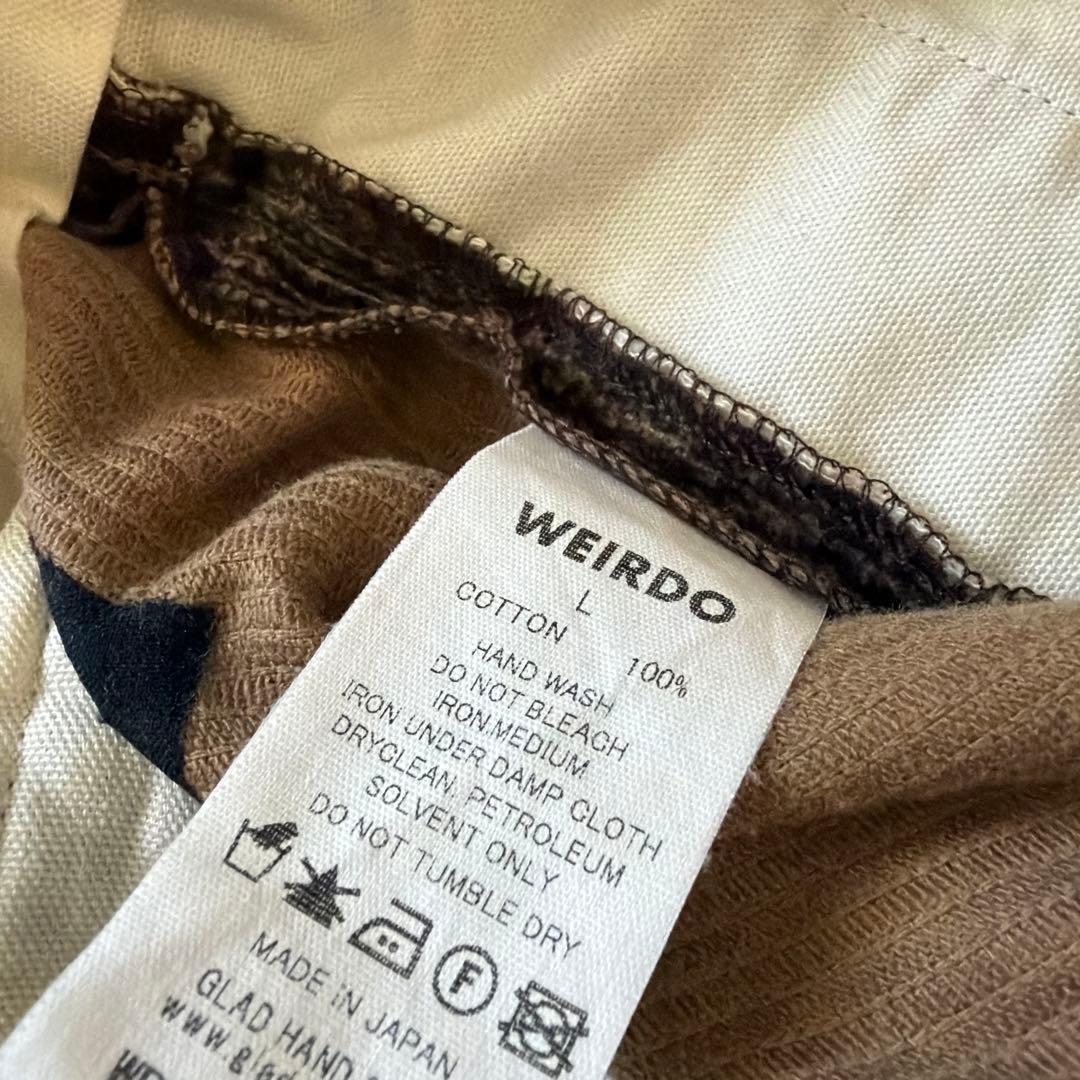 新品 ウィアード　LONE WOLF　コーデュロイパンツ