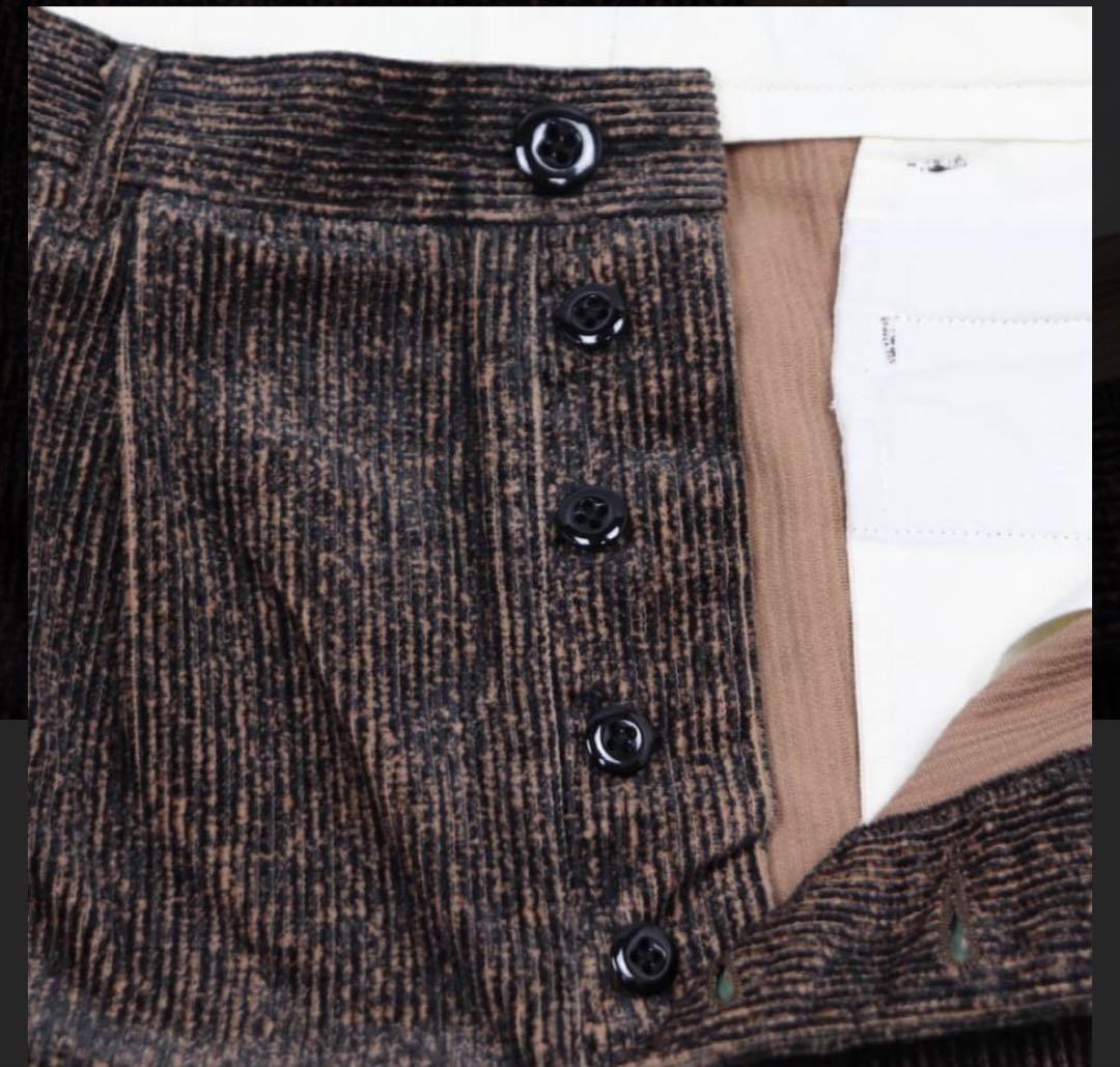 新品 ウィアード　LONE WOLF　コーデュロイパンツ