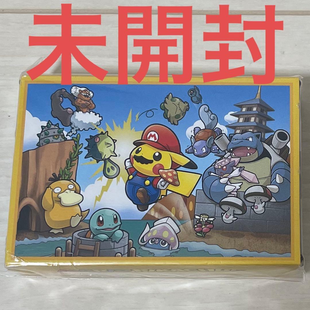 未開封品 ポケモン マリオ ルイージ ピカチュウ トランプ