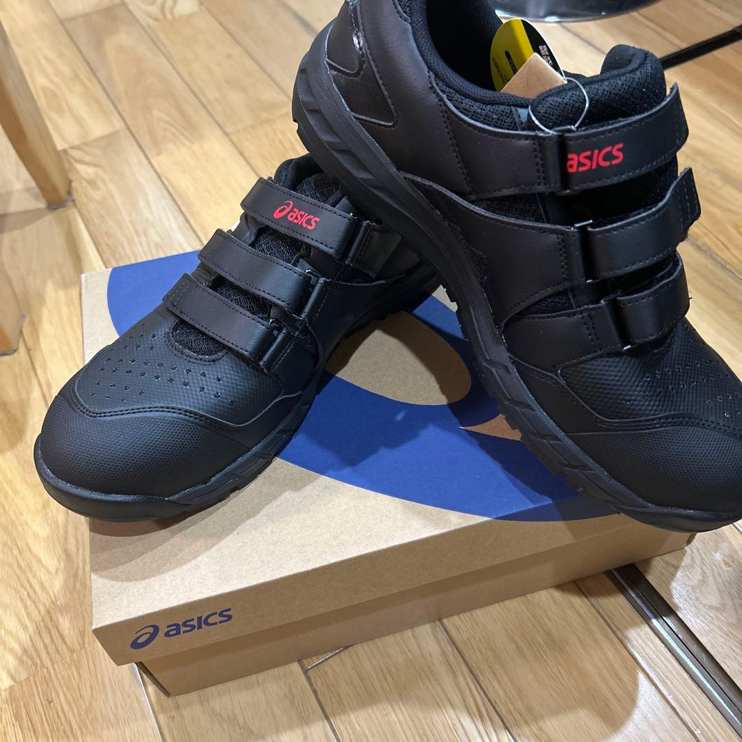 u*f様 ASICS WINJOB CP112 安全靴 28.0 cm ブラック