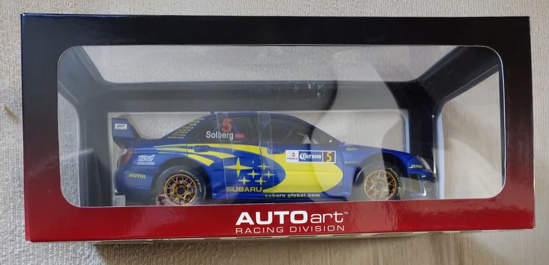 スバルインプレッサWRC・2005（ラリーメキシコ勝者）・P.ソルベルグ・未展示
