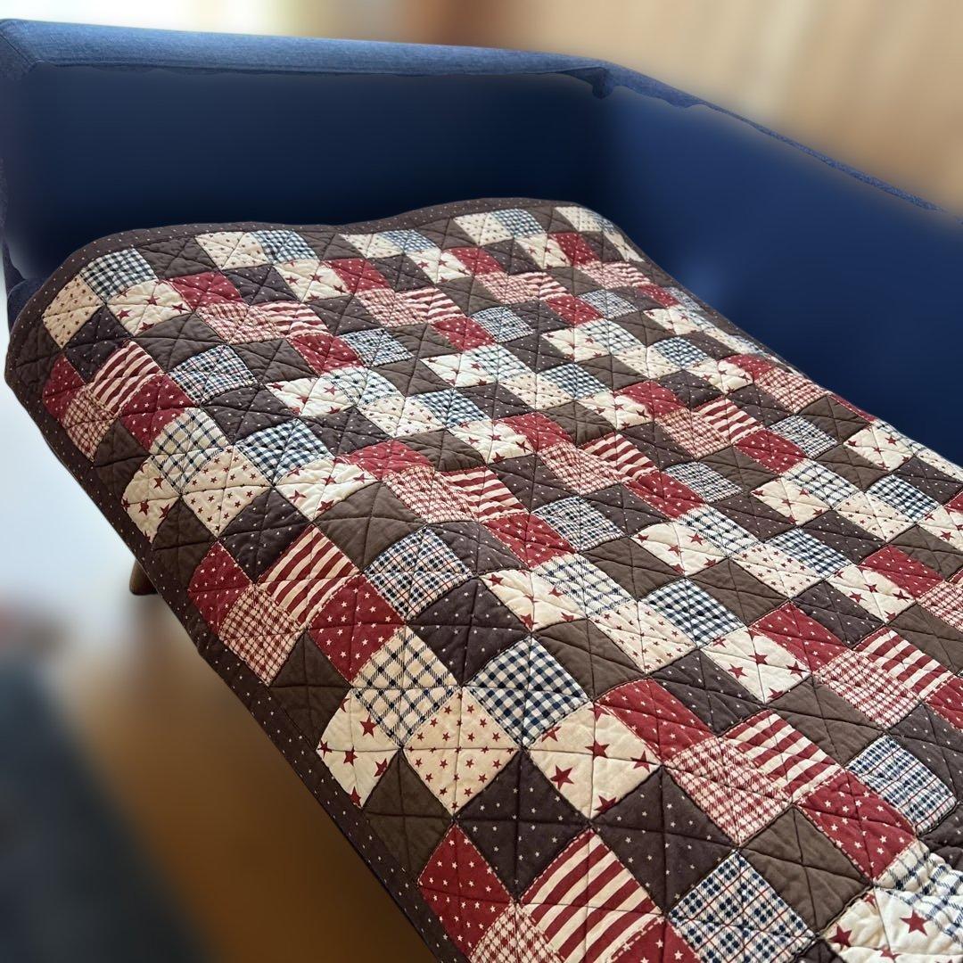 パッチワークキルティングカバー