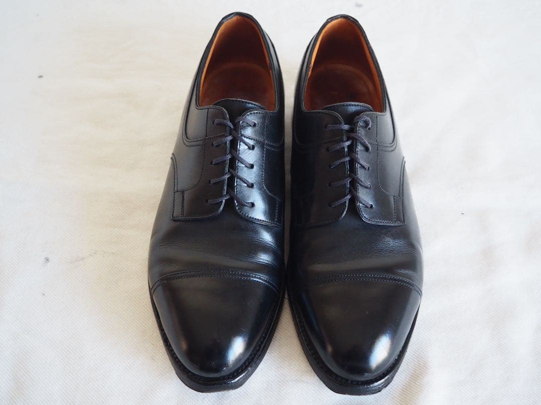 靴 J.M Weston 755 Classic Derby Cap toe