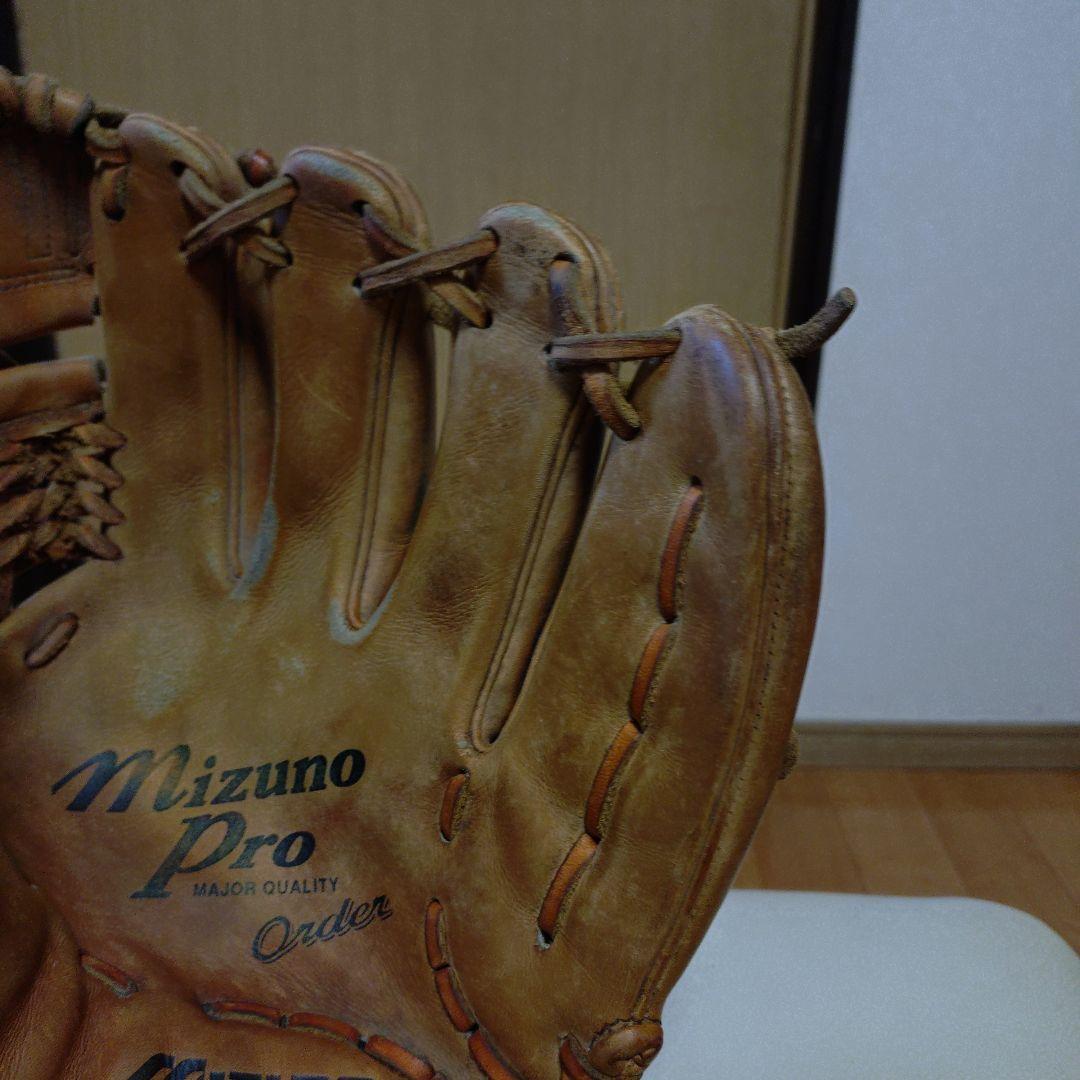 ミズノプロ　松坂大輔モデル硬式オーダーグローブ　信義刻印