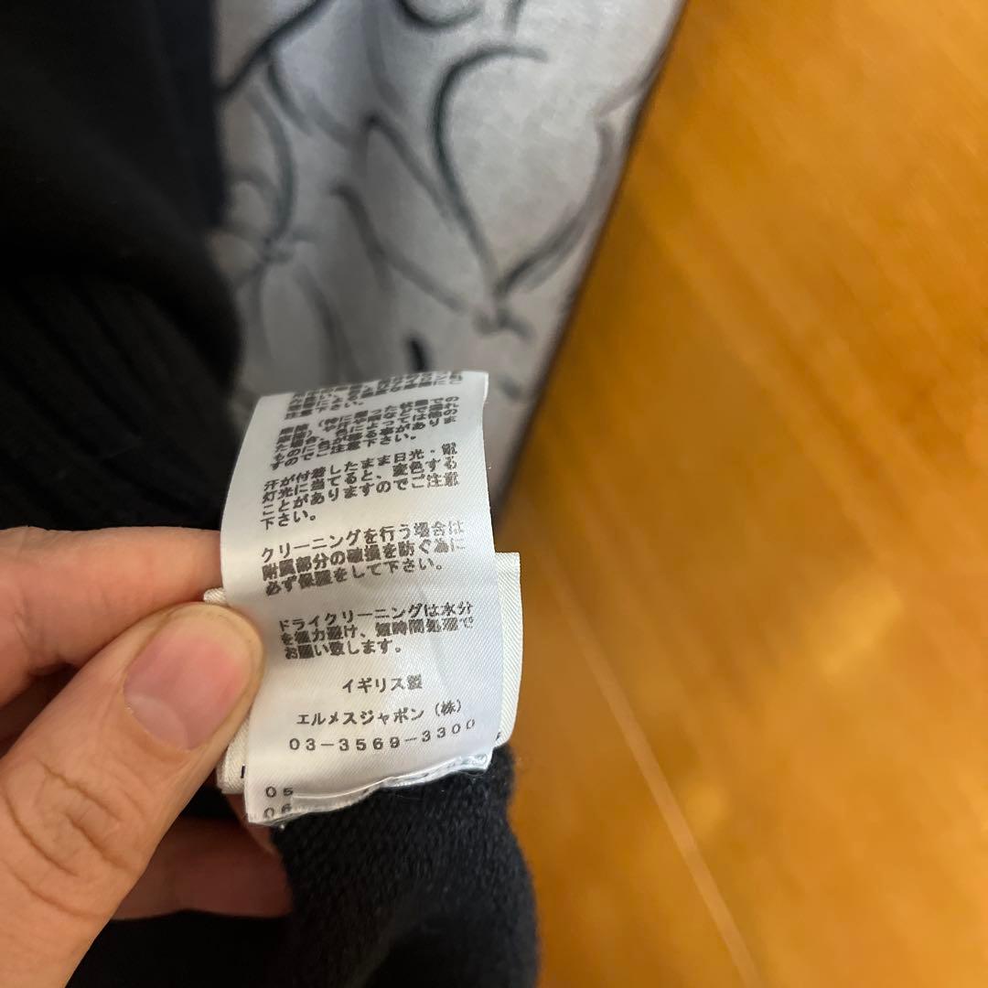 HERMÈS カシミヤ100% 長袖トップス サイズ40