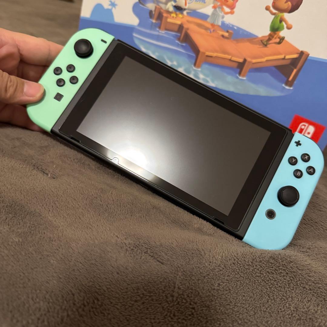 Nintendo Switch 本体 あつまれどうぶつの森セット版　付属品完備