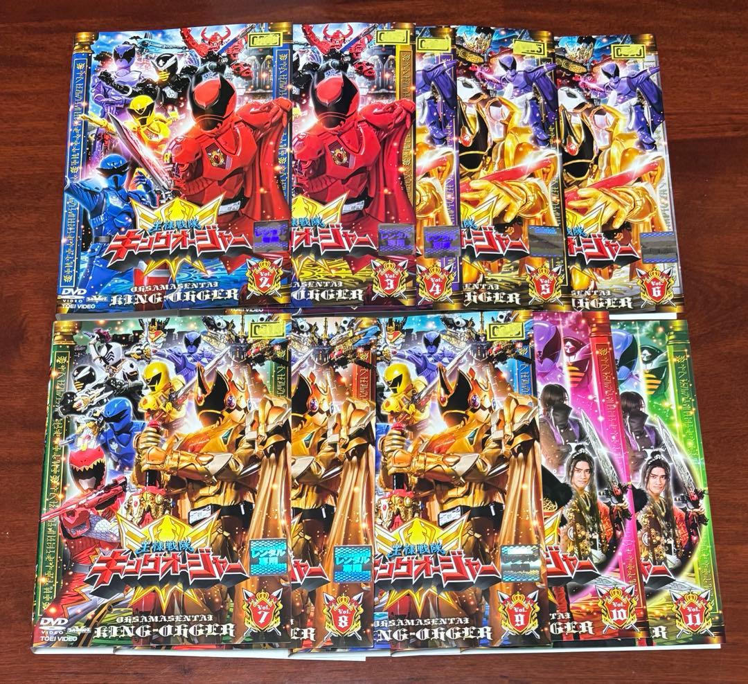 王様戦隊キングオージャー 全巻完結セット 劇場版付 dvd