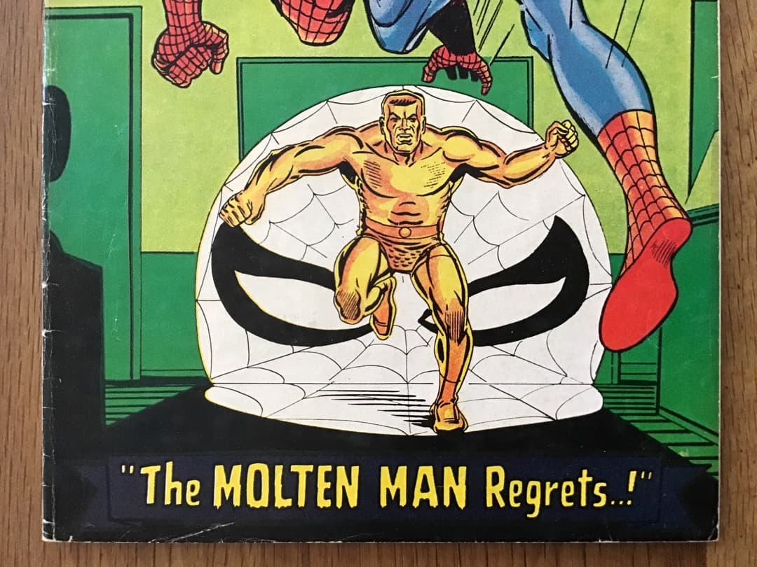 アメージングスパイダーマン #35 モルテン・マン❗️アメコミリーフ