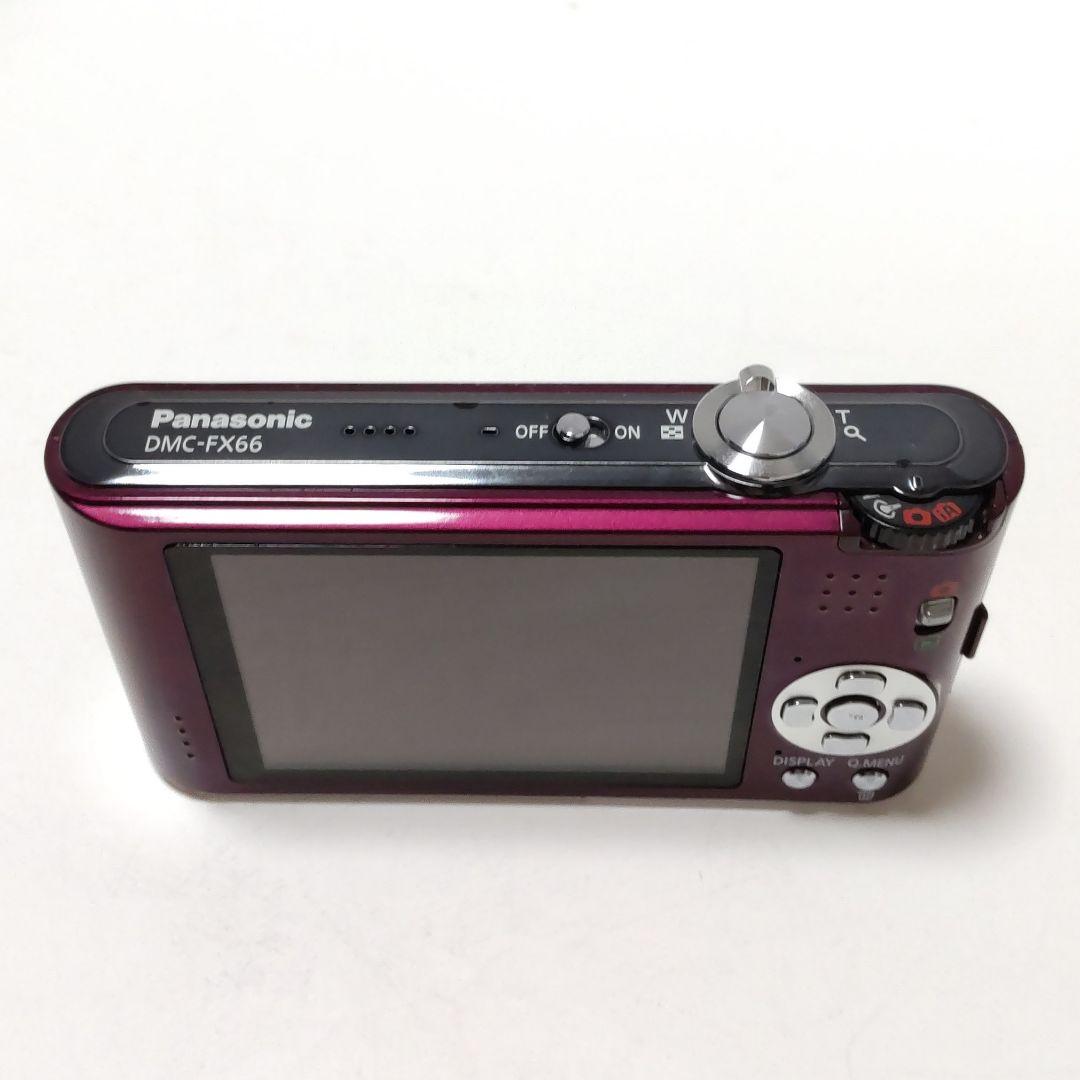 動作確認済み パナソニック LUMIX DMC-FX66 オールドコンデジ