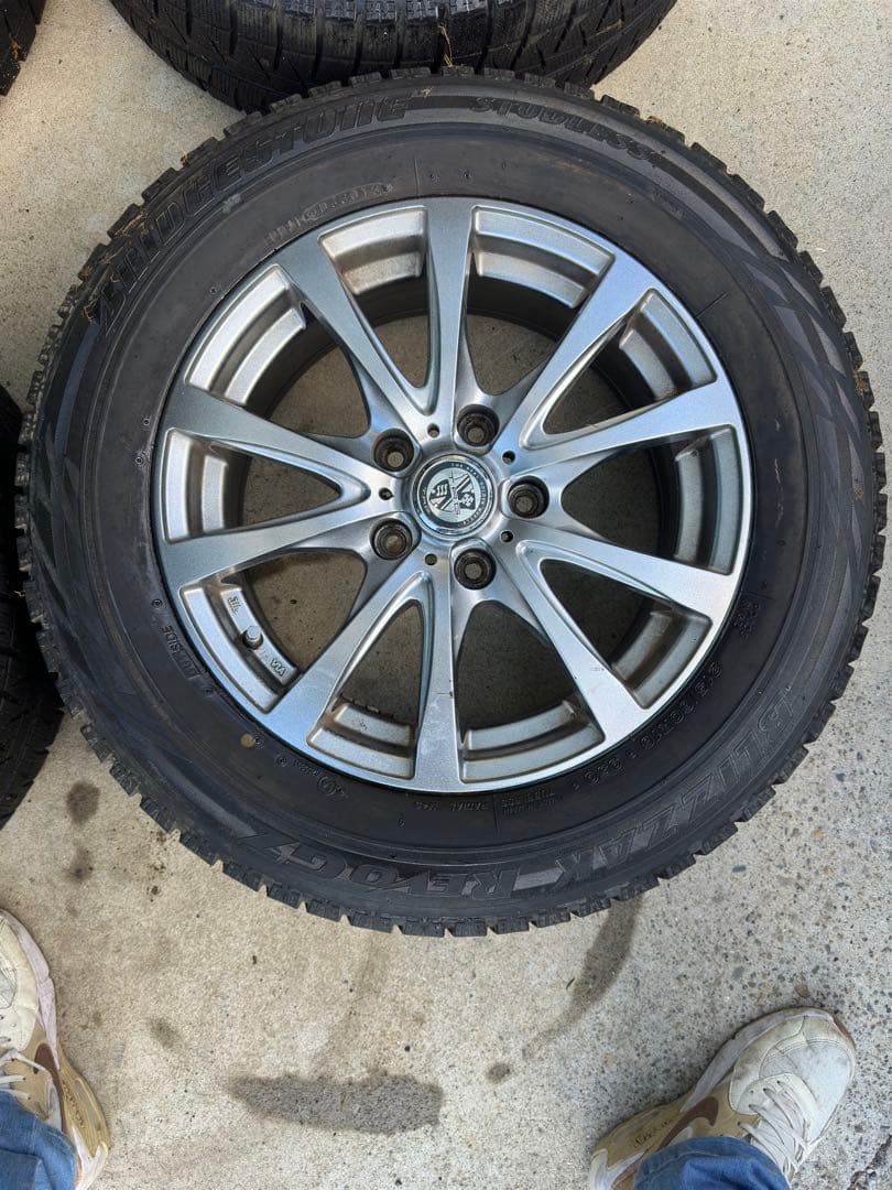 ブリザック タイヤ 215/60R16 ホイールセット 4本