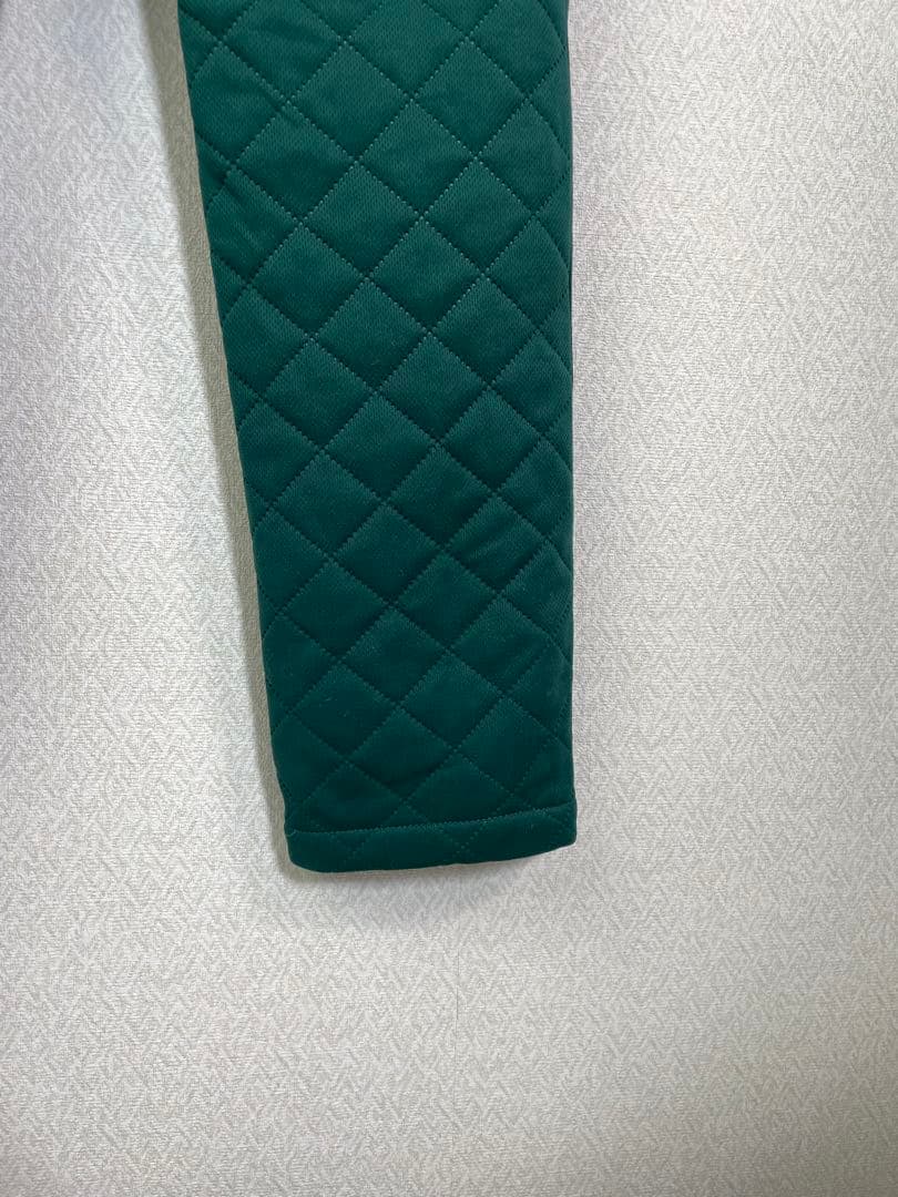 （美品）JACK BUNNY ジャックバニーキルト柄中綿パンツ グリーンサイズ5