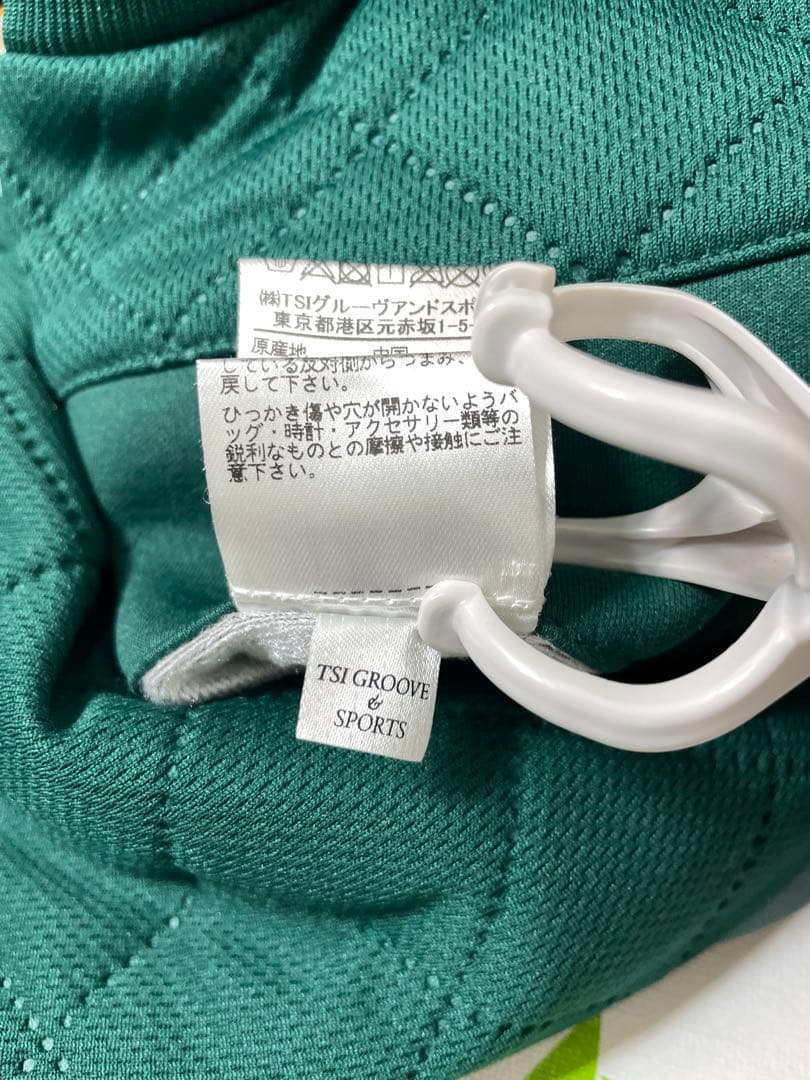 （美品）JACK BUNNY ジャックバニーキルト柄中綿パンツ グリーンサイズ5