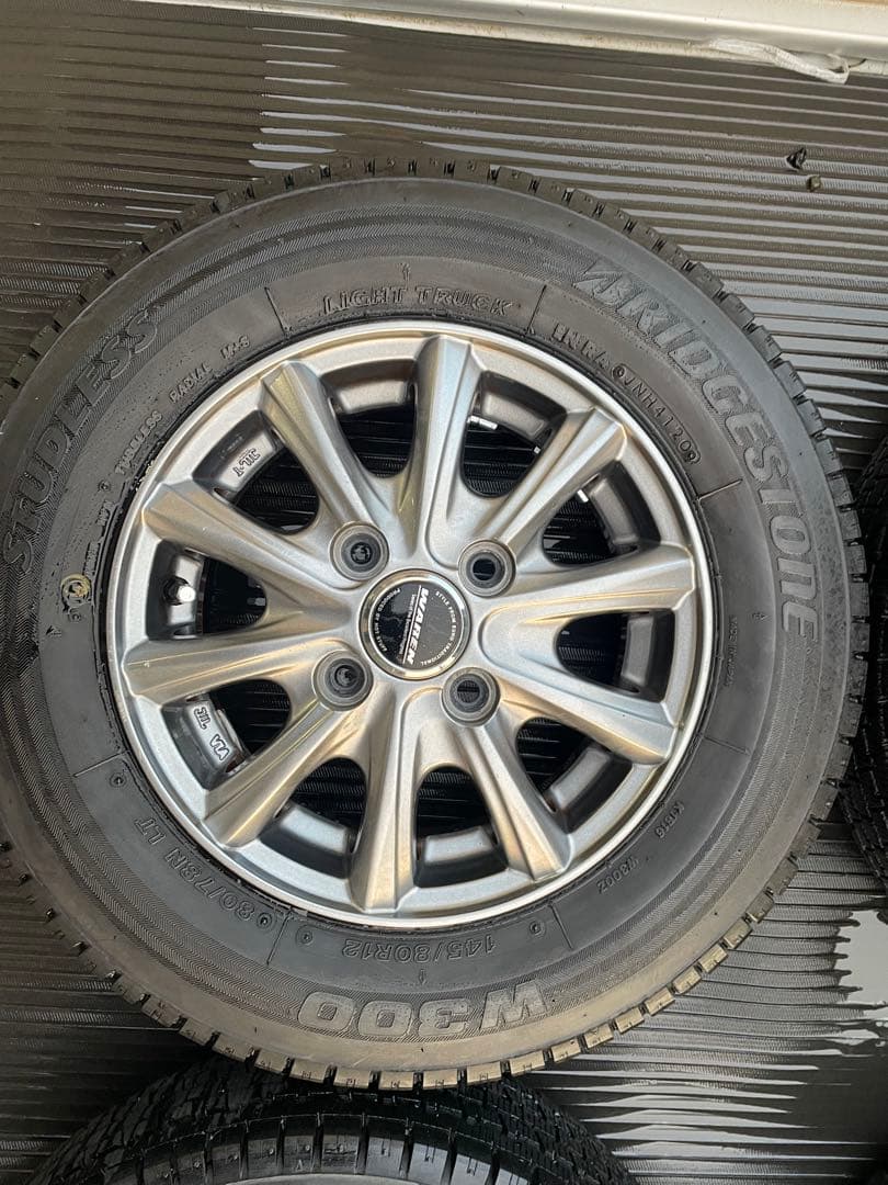 ブリヂストン タイヤ・ホイールセット W300 5スポーク