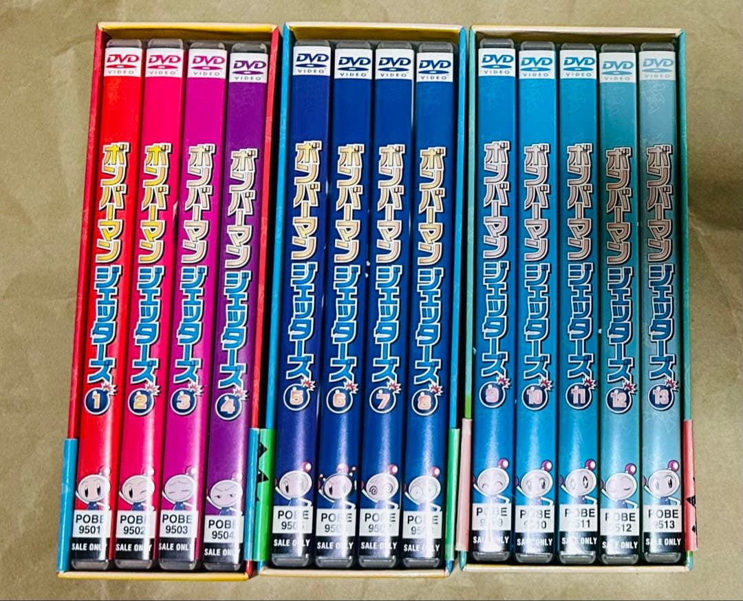 ボンバーマンジェッターズ　全話　DVDBOX