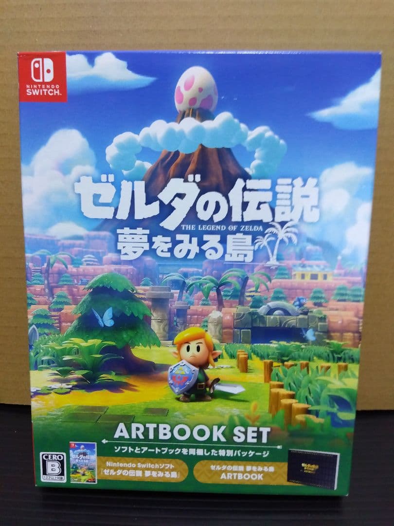 Switch ゼルダの伝説 夢をみる島 ARTBOOK SET 任天堂 ソフト