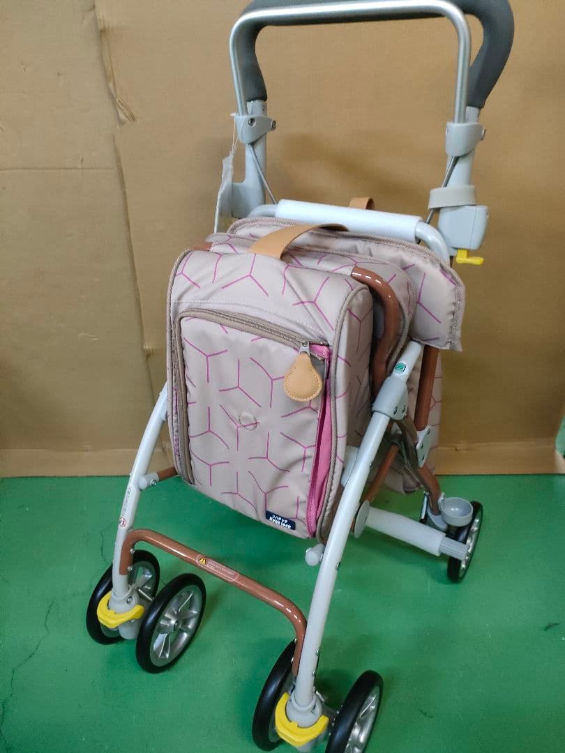 シルバーカー あずき色 R・active(ラクティブ) Model Dリハテック