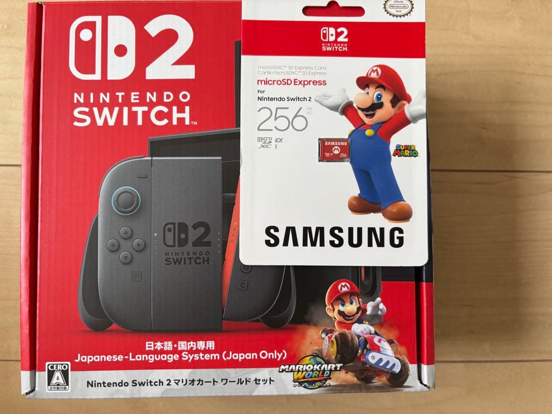 Nintendo Switch2 マリオカート同梱版Micro SDセット