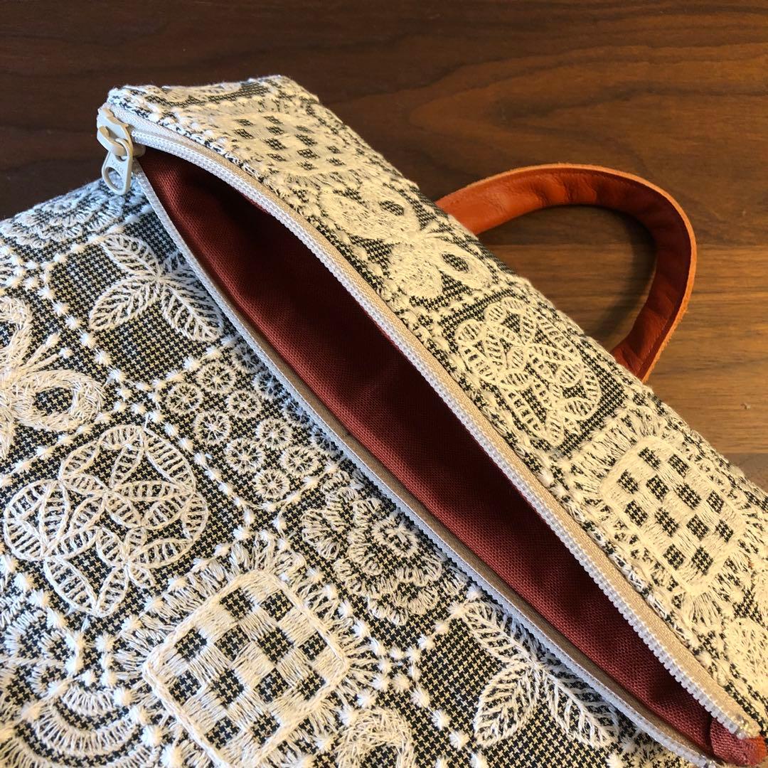 ハンドメイドミニリュック ミナペルホネン forest tile