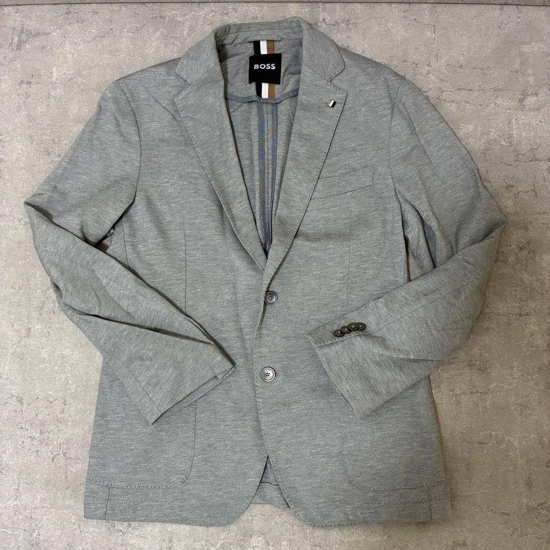 BOSS スリムフィット グレー ジャージジャケット パンツ セットアップ ボス