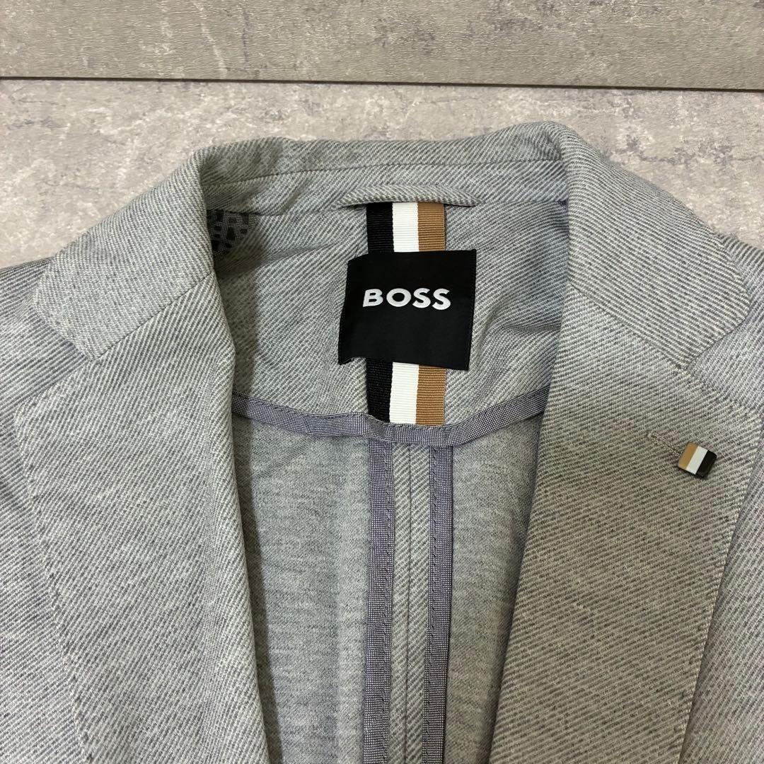 BOSS スリムフィット グレー ジャージジャケット パンツ セットアップ ボス