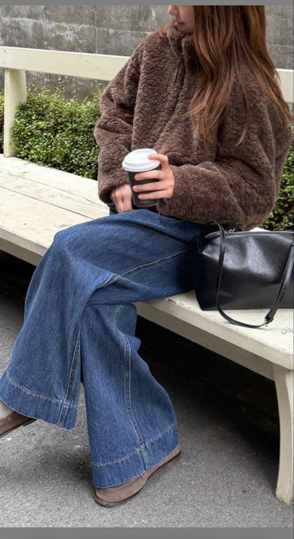 El mar シープボアブルゾン キャナルジーン