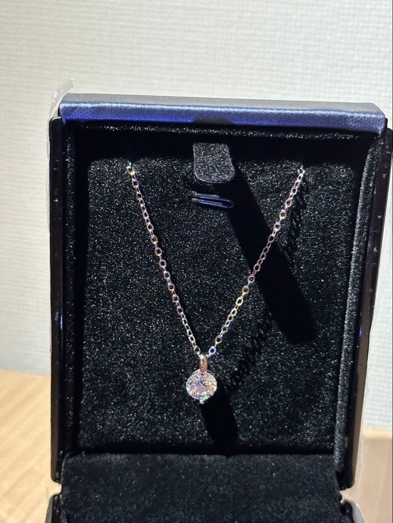 【PN】ダイヤモンドネックレス　プラチナpt950刻印あり