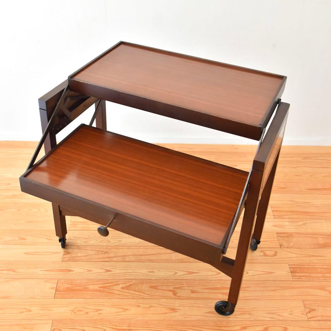 イギリス 1960s Trolley & Table Besway ワゴン