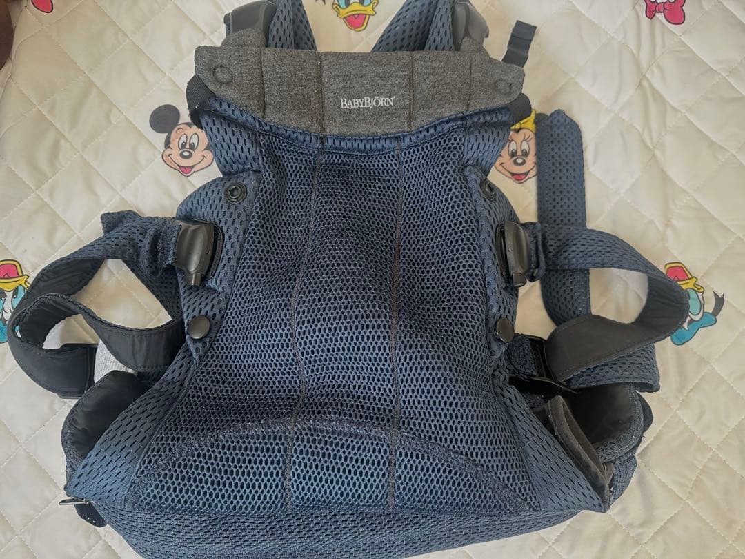 説明書、箱付き　ベビービョルン　ハーモニー　抱っこ紐　スタイ