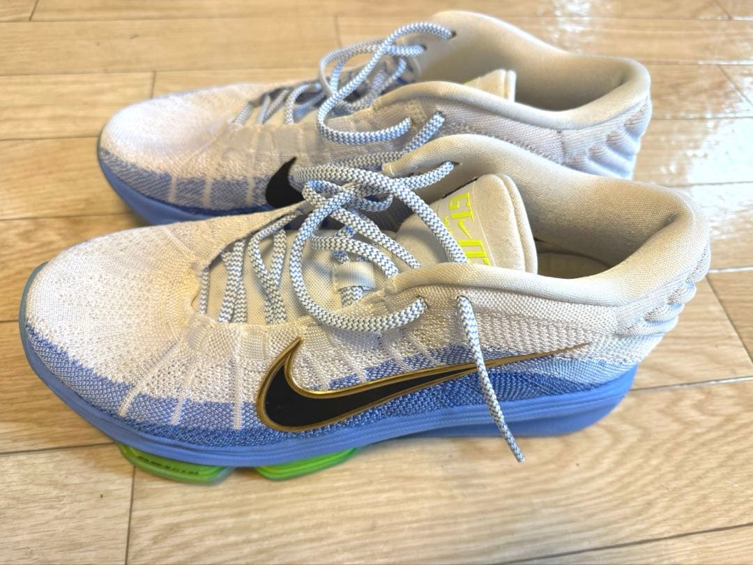 GTハッスル3 EP ホワイト ブルー 29cm