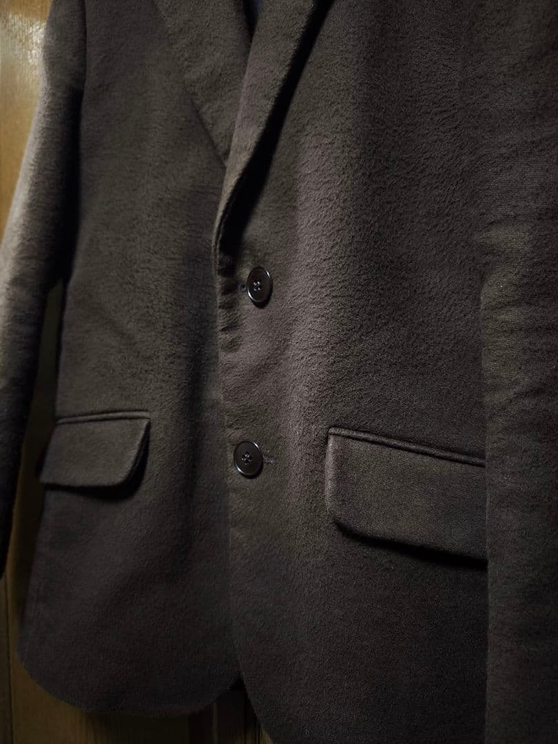 フランクリーダー　ジャーマンレザー　2Bジャケット　ブラウン　サイズS