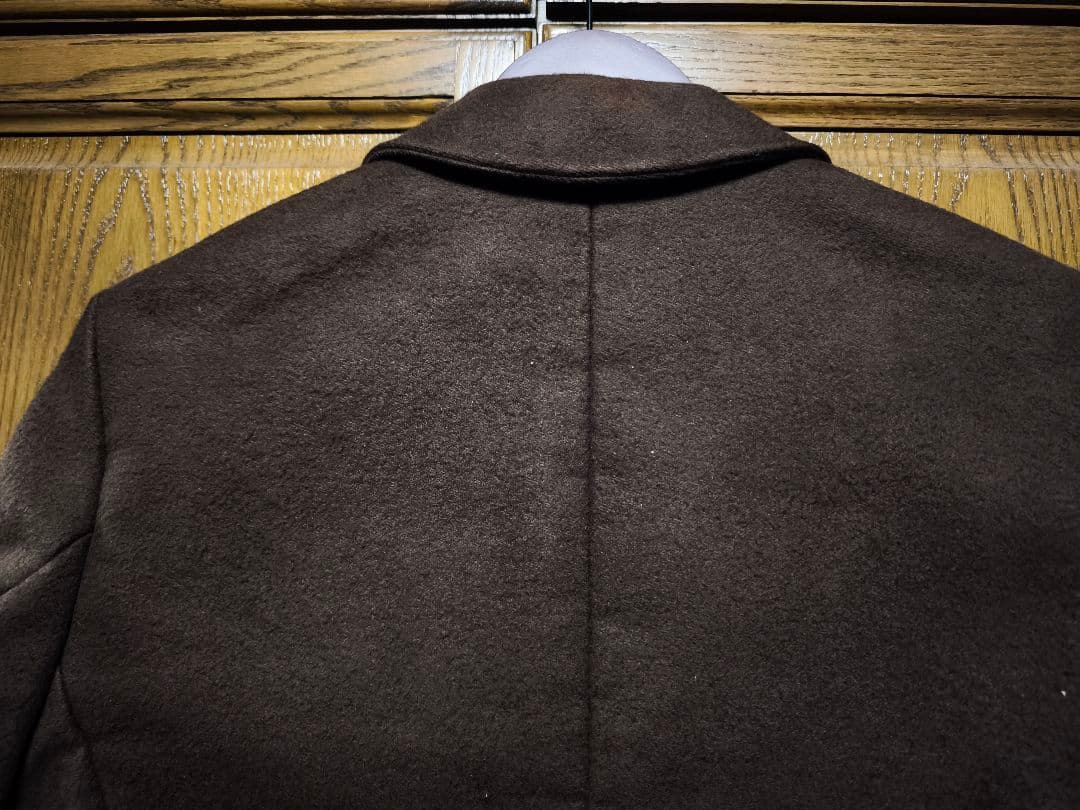 フランクリーダー　ジャーマンレザー　2Bジャケット　ブラウン　サイズS