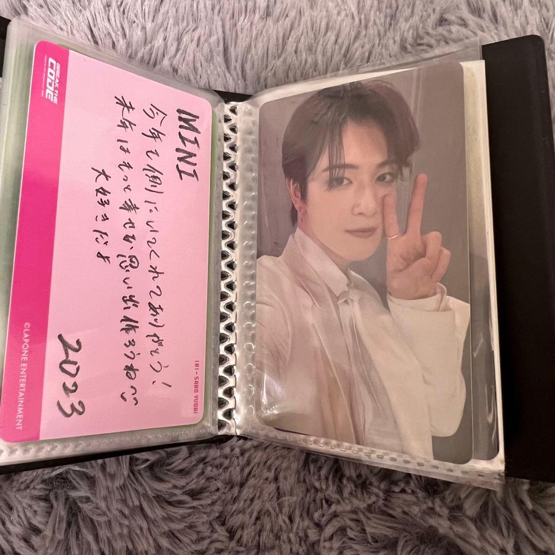 ini 佐野雄大　breakthecode トレカ全種　コレクトブック