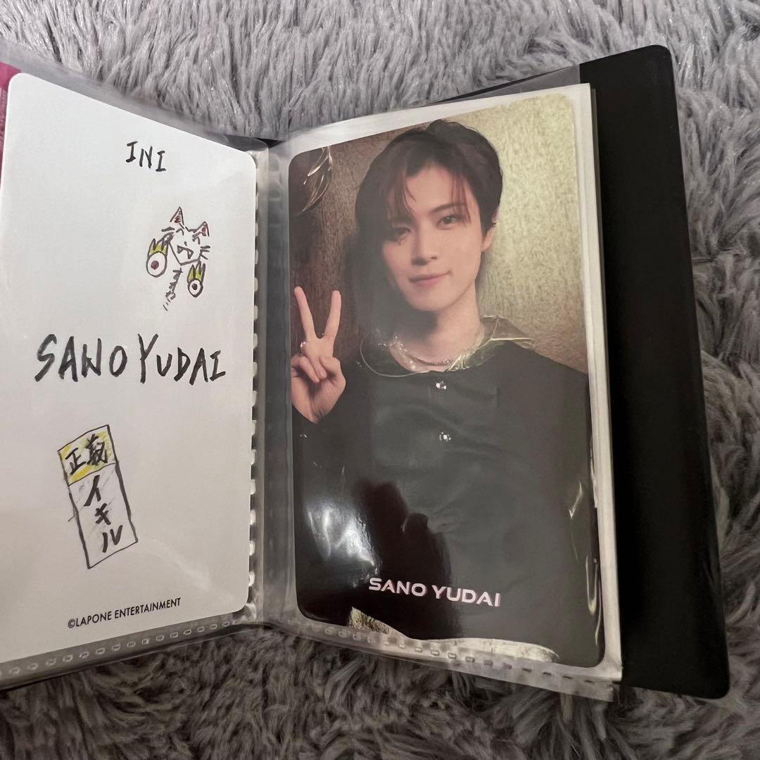 ini 佐野雄大　breakthecode トレカ全種　コレクトブック