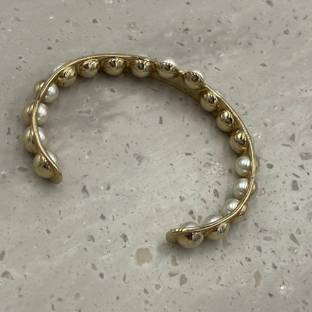 ！美品！　メゾンマルジェラ ブレスレット バングル ブレスレット 60