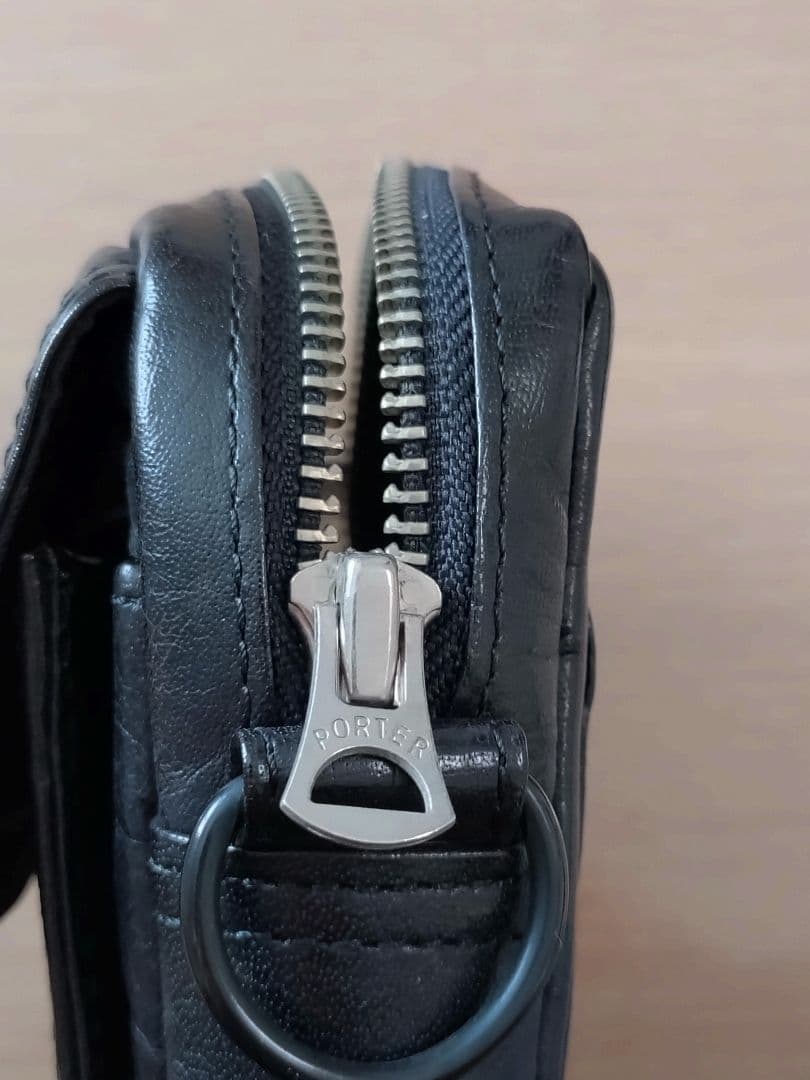 【美品革製】PORTER ミニショルダーバッグ（ウェストバック兼用）