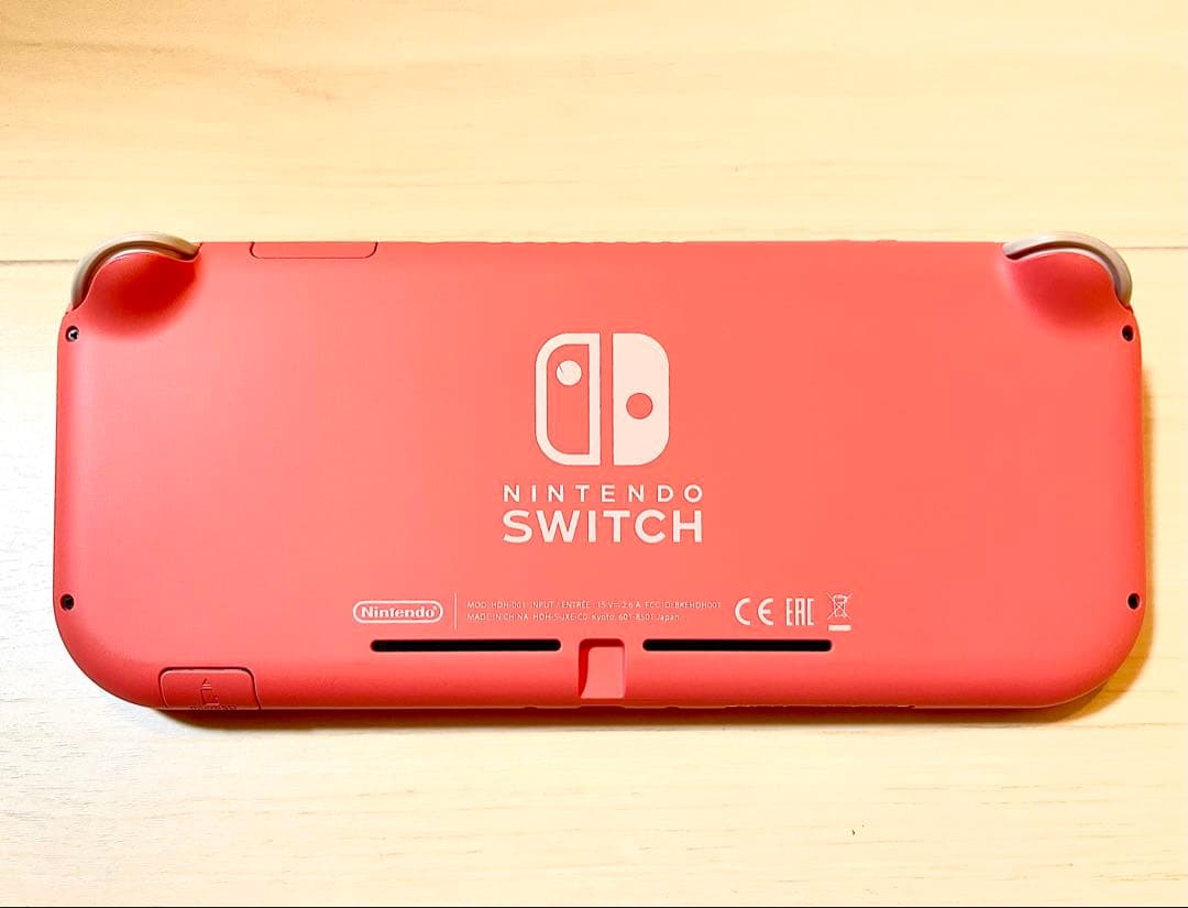 Nintendo Switch Lite コーラル ピンク 専用ケース セット