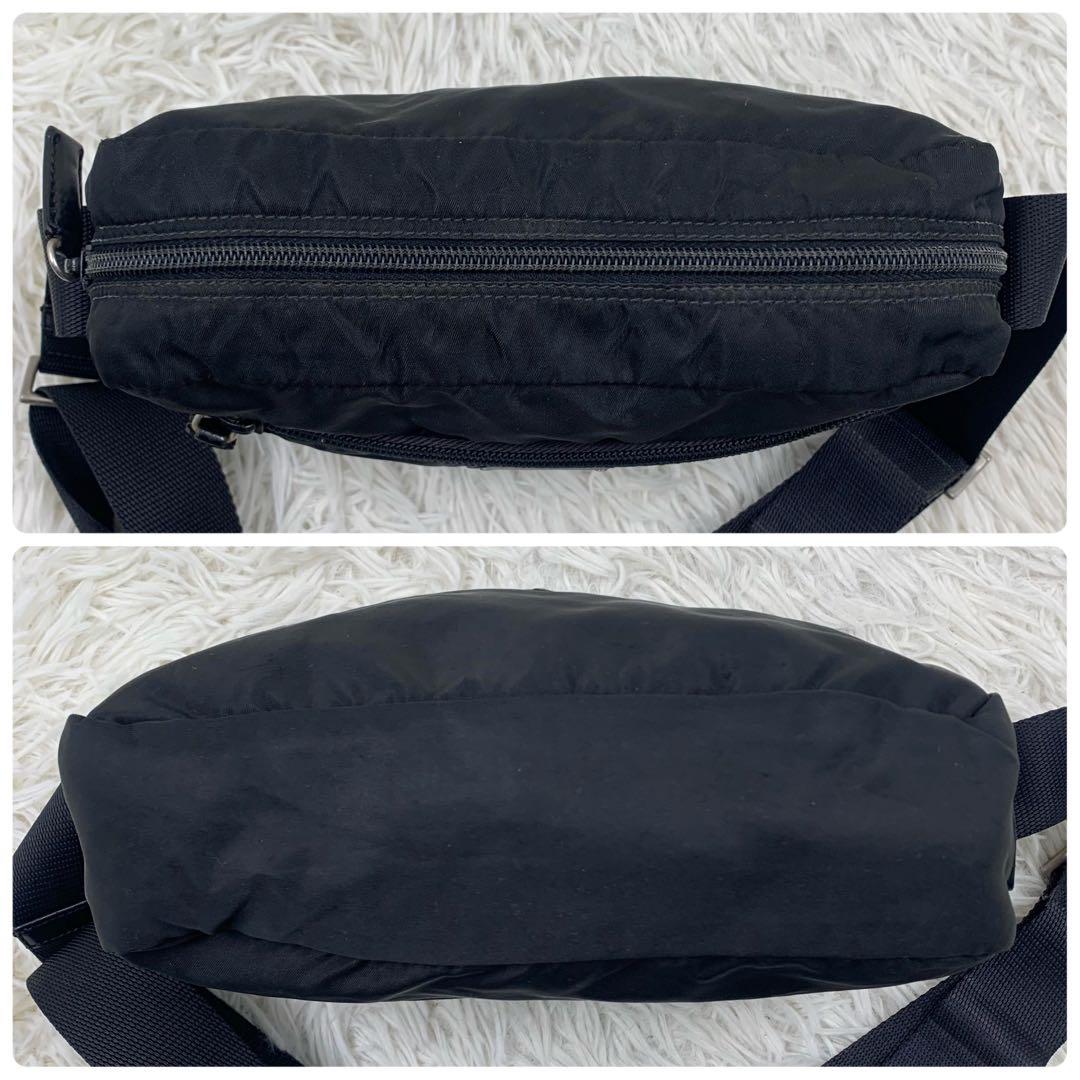 【✨美品✨】プラダ カメラバッグ 三角ロゴ ナイロン レザー ブラック